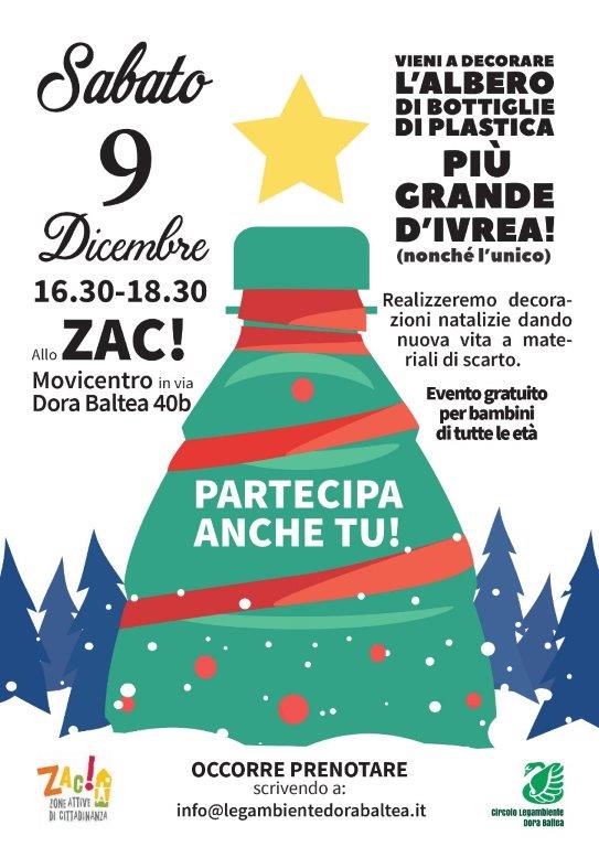 Albero Di Natale Con Bottiglie Di Plastica Per Bambini.L Albero Di Bottiglie Di Plastica Zac